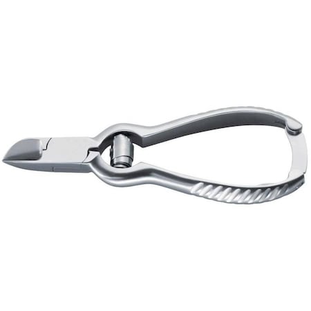 Von Klaus Double Action Nail Nipper, Barrel Spring, Petite, 4 1/4in (11.4 Cm), Concave Jaws, German VK143-7912